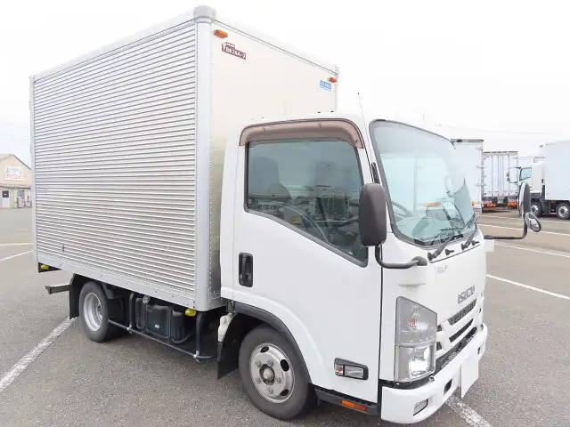 いすゞ エルフ 小型 アルミバン TRG-NLR85AN H31/R1の中古トラック画像3