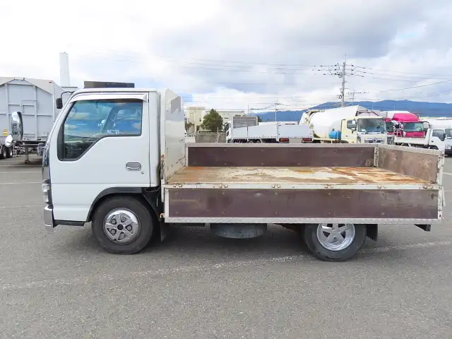 いすゞ エルフ 小型 平ボディ 床鉄板 PB-NKR81Aの中古トラック画像7