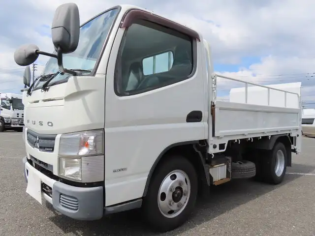三菱 キャンター 小型 平ボディ パワーゲート 床鉄板 の中古トラック【車両No.163495】