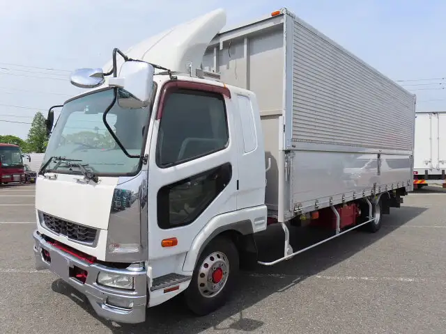 三菱 ファイター 中型/増トン ウイング パワーゲート エアサスの中古トラック画像1