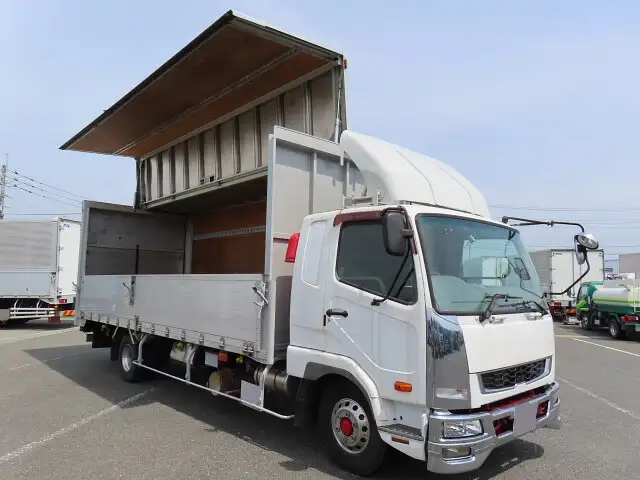 三菱 ファイター 中型/増トン ウイング パワーゲート エアサスの中古トラック画像11
