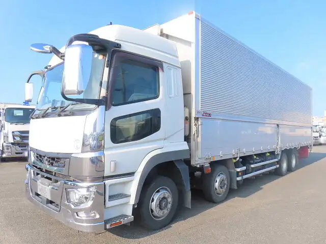 三菱 スーパーグレート 大型 ウイング ハイルーフ エアサス の中古トラック【車両No.149738】