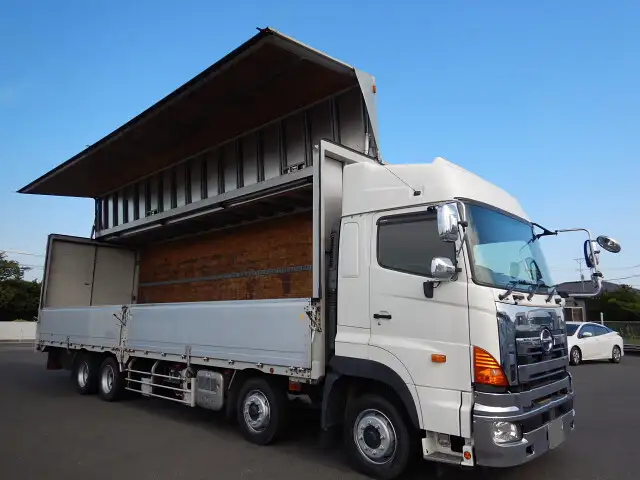 日野 プロフィア 大型 ウイング ハイルーフ エアサスの中古トラック画像6