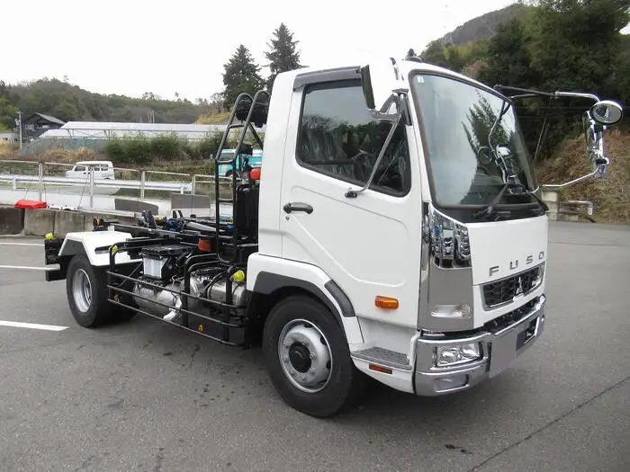 三菱 ファイター 中型/増トン アームロール ツインホイスト 2KG-FK72FZの中古トラック画像2