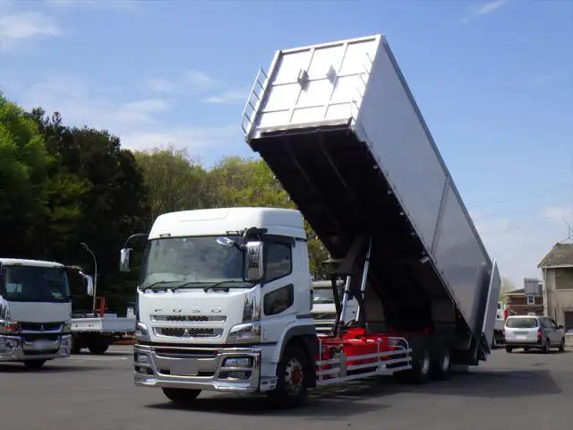 三菱 スーパーグレート 大型 ダンプ 土砂禁 ハイルーフ の中古トラック【車両No.164387】