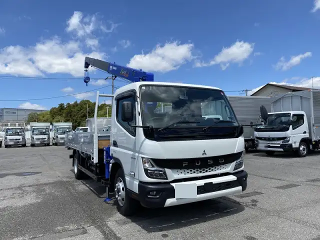 三菱 キャンター 小型 クレーン付 アルミブロック 4段の中古トラック画像3