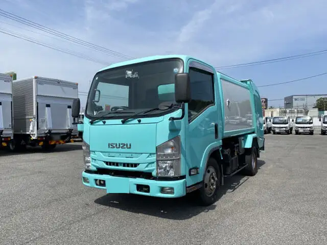 いすゞ エルフ 小型 パッカー車 巻き込み式 回転ダンプ式 の中古トラック【車両No.164049】