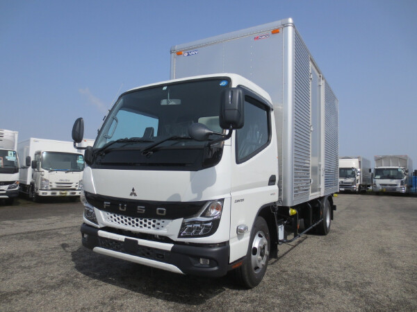 三菱 キャンター 小型 アルミバン 標準ロング