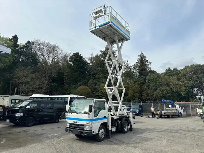 いすゞ エルフ 小型 高所・建柱車 高所作業車 TKG-NKR85ANの中古トラック画像11