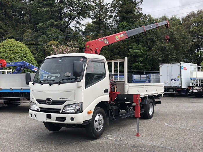 日野 デュトロ 小型 クレーン付 4段 ラジコン｜画像1