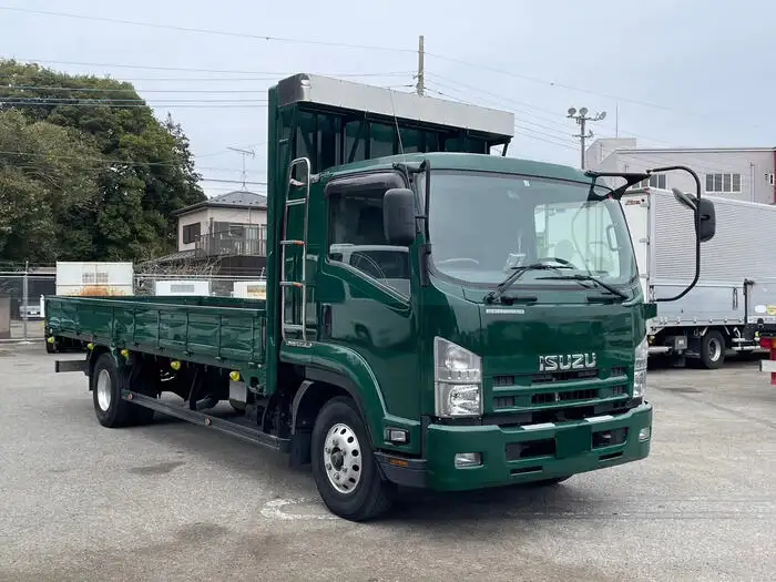 いすゞ フォワード 中型/増トン 平ボディ ベッド TKG-FRR90S2の中古トラック画像2