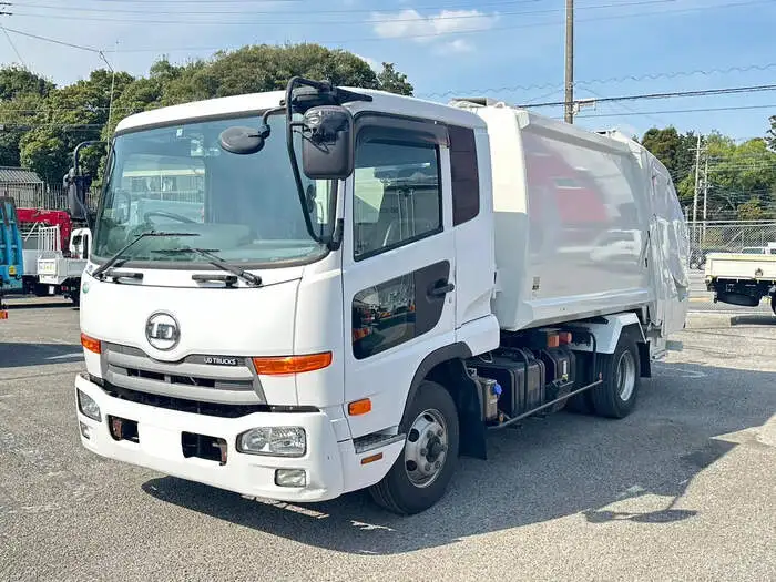 日産UD コンドル 中型/増トン パッカー車 プレス式 ベッドの中古トラック画像1