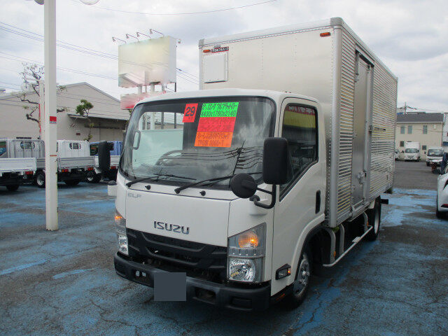 いすゞ エルフ 小型 アルミバン 標準ロング