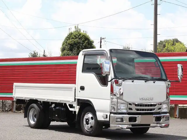 いすゞ エルフ 小型 平ボディ 床鉄板 TRG-NJR85Aの中古トラック画像2