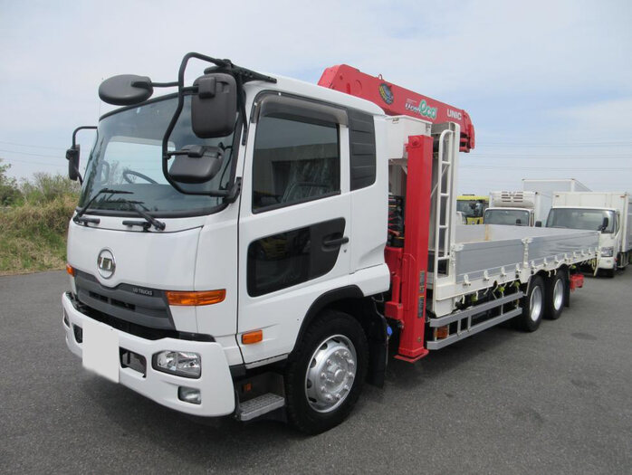 日産UD コンドル 中型/増トン 車両重機運搬 セルフローダー QDG-PW39L