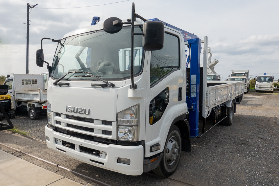 いすゞ フォワード 中型/増トン 車両重機運搬 セルフローダー