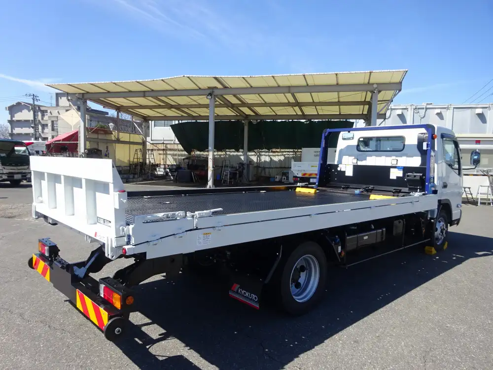 三菱 キャンター 小型 車両重機運搬 ラジコン ウインチの中古トラック画像3
