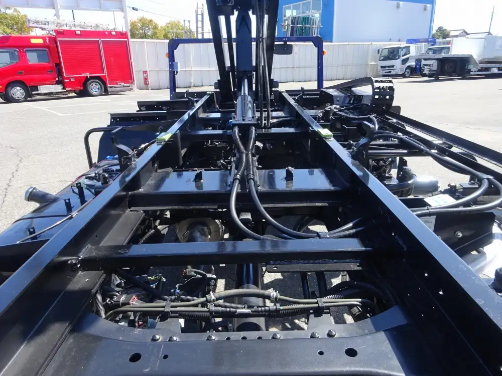 三菱 キャンター 小型 車両重機運搬 ラジコン ウインチの中古トラック画像10