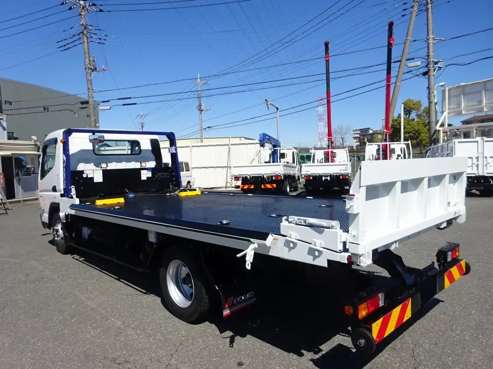 三菱 キャンター 小型 車両重機運搬 ラジコン ウインチの中古トラック画像6