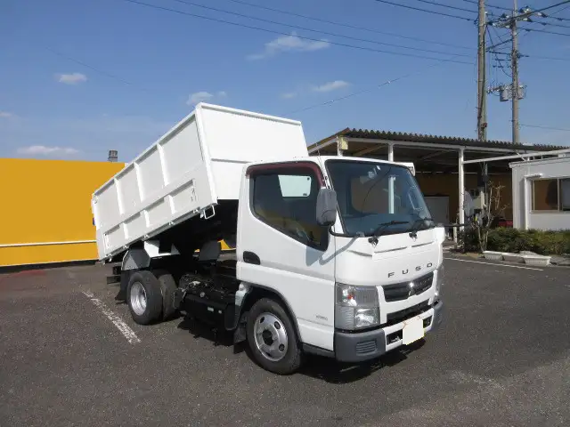 三菱 キャンター 小型 ダンプ 土砂禁 TKG-FBA60の中古トラック画像2