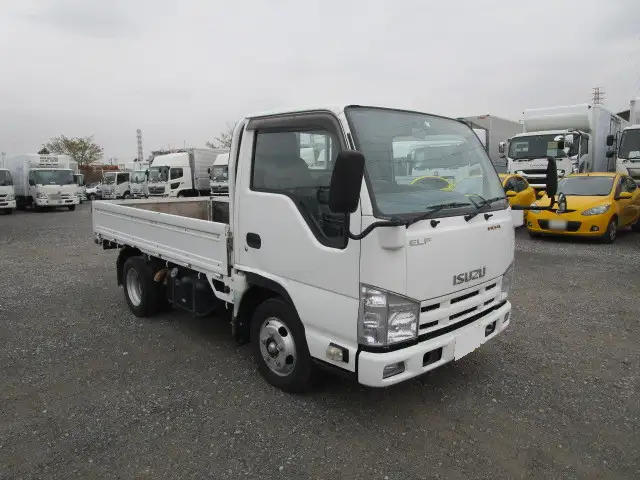 いすゞ エルフ 小型 平ボディ 10尺 TKG-NJR85A の中古トラック
