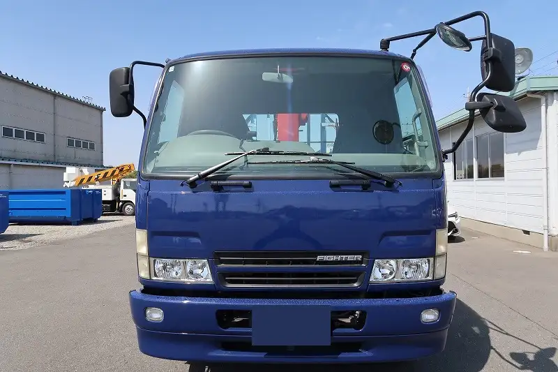 三菱 ファイター 中型/増トン クレーン付 床鉄板 5段の中古トラック画像2