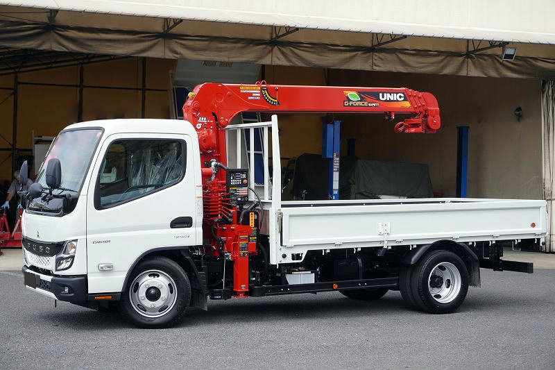 三菱 キャンター 小型 クレーン付 標準ロング 2RG-FEAV0