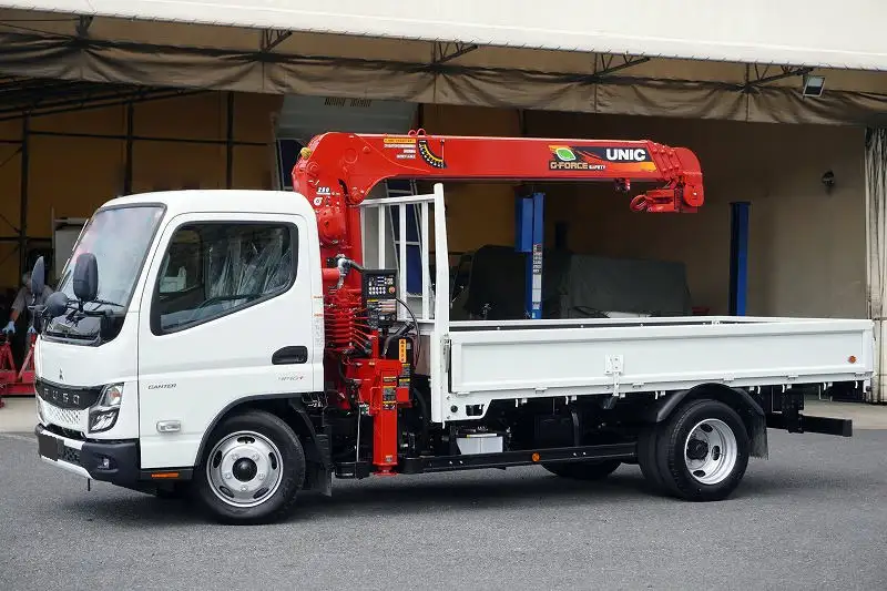 三菱 キャンター 小型 クレーン付 4段 ラジコンの中古トラック画像1