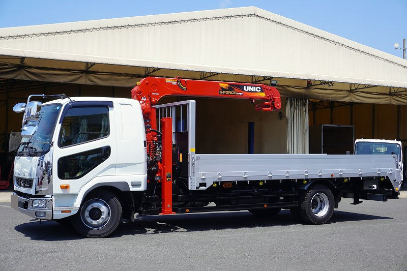 三菱 ファイター 中型/増トン 車両重機運搬 セルフローダー