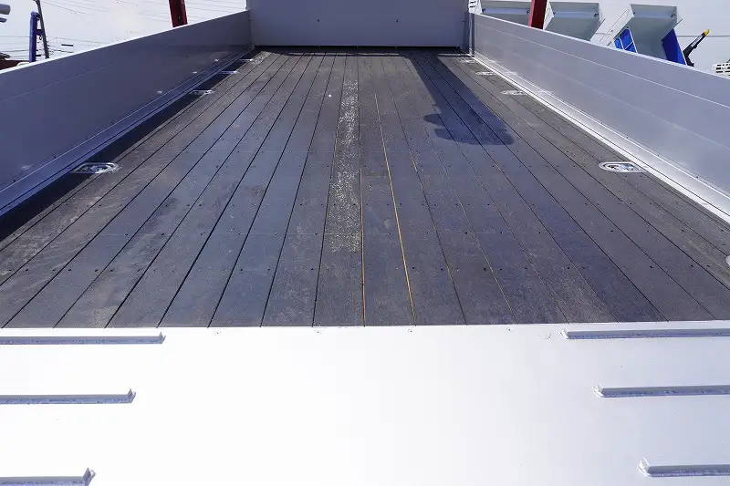 三菱 ファイター 中型/増トン 車両重機運搬 4段クレーン ラジコンの中古トラック画像4