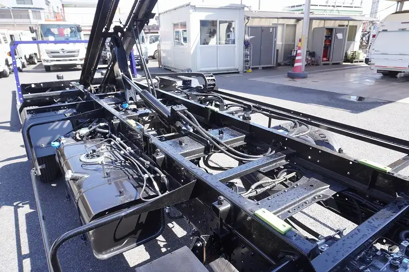 三菱 キャンター 小型 車両重機運搬 ラジコン ウインチの中古トラック画像12