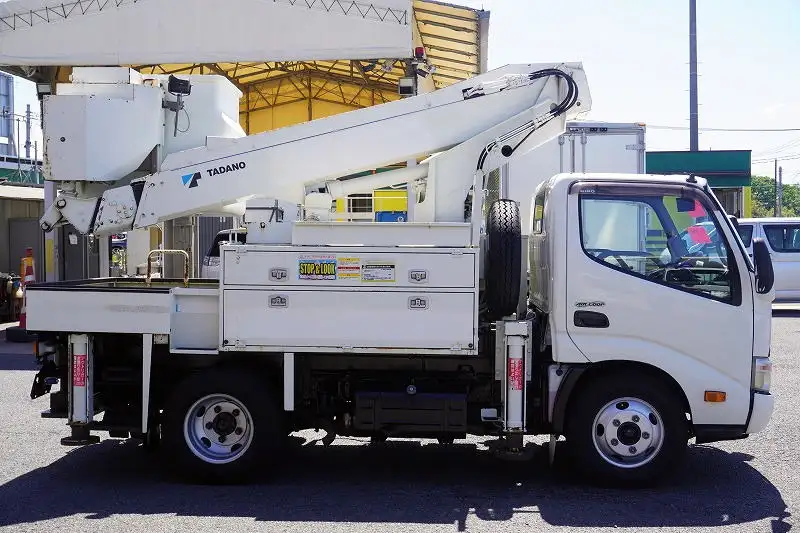 日野 デュトロ 小型 高所・建柱車 高所作業車 電工仕様の中古トラック画像2