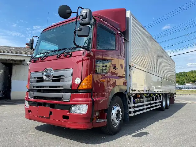 日野 プロフィア 大型 ウイング エアサス ベッド の中古トラック【車両No.164606】