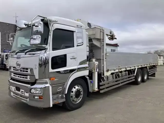 日産UD クオン 大型 クレーン付 QKG-CW5ZL の中古トラック【車両 日産UD クオン 大型 クレーン付 QKG-CW5ZL の中古トラック【車両