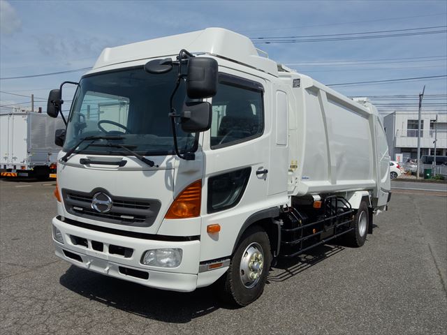 日野 レンジャー 中型/増トン パッカー車(塵芥車) プレス式 ベッド｜画像1