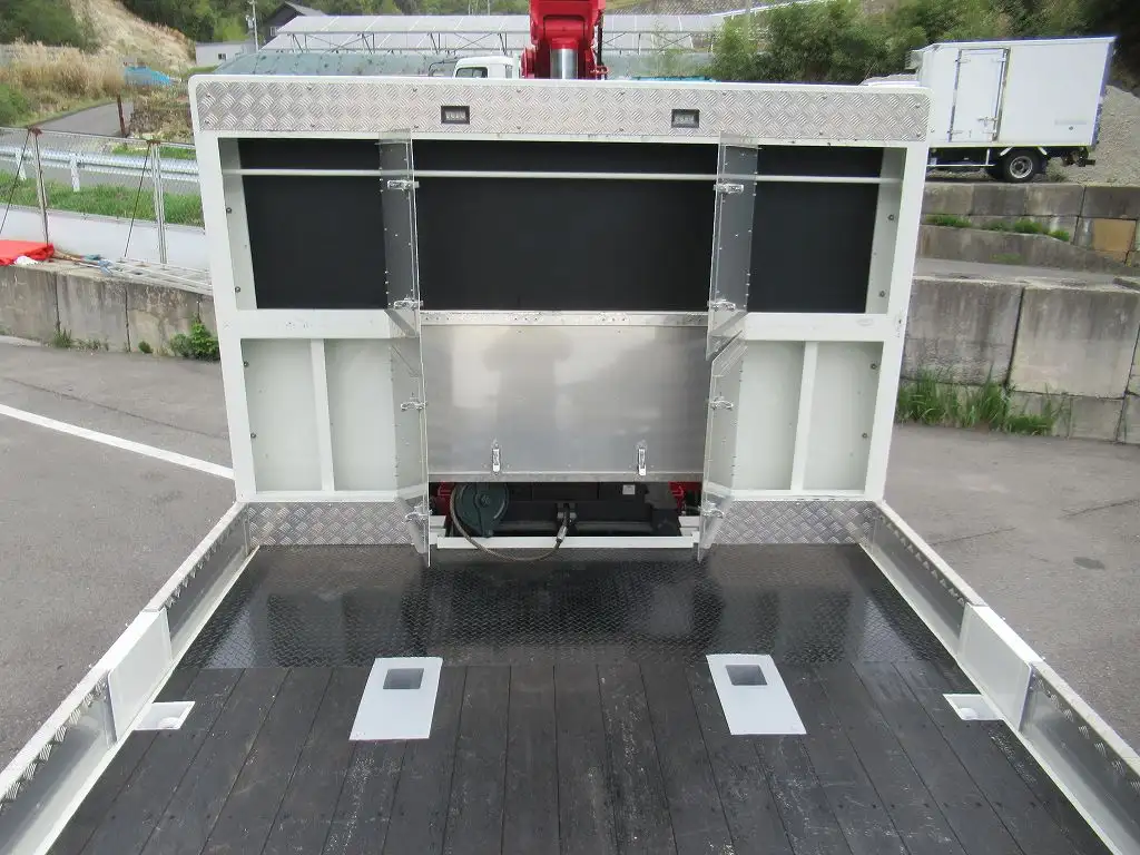日野 レンジャー 中型/増トン 車両重機運搬 4段クレーン ラジコンの中古トラック画像4