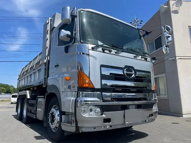 日野 プロフィア 大型 ダンプ ベッド QPG-FS1AKDAの中古トラック画像2