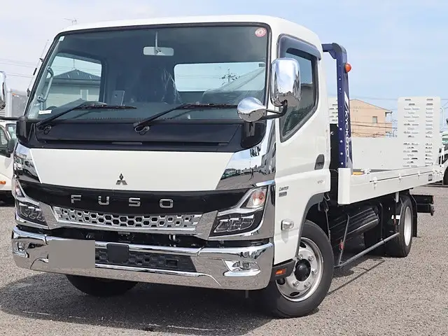 三菱 キャンター 小型 車両重機運搬 ラジコン ウインチの中古トラック画像1