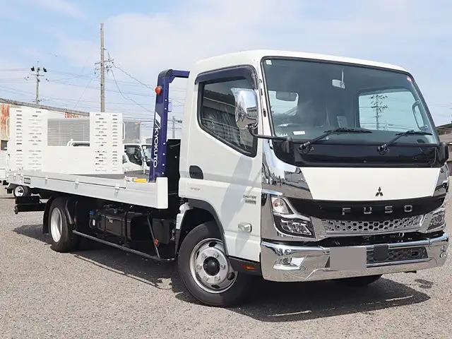 三菱 キャンター 小型 車両重機運搬 ラジコン ウインチの中古トラック画像2