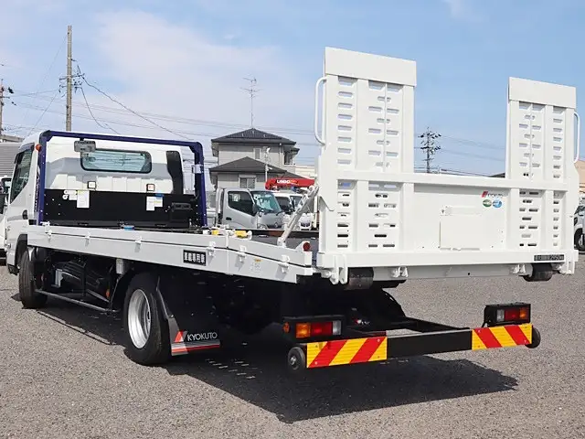 三菱 キャンター 小型 車両重機運搬 ラジコン ウインチの中古トラック画像4