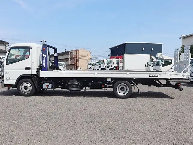 三菱 キャンター 小型 車両重機運搬 ラジコン ウインチの中古トラック画像5