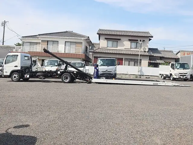 三菱 キャンター 小型 車両重機運搬 ラジコン ウインチの中古トラック画像11