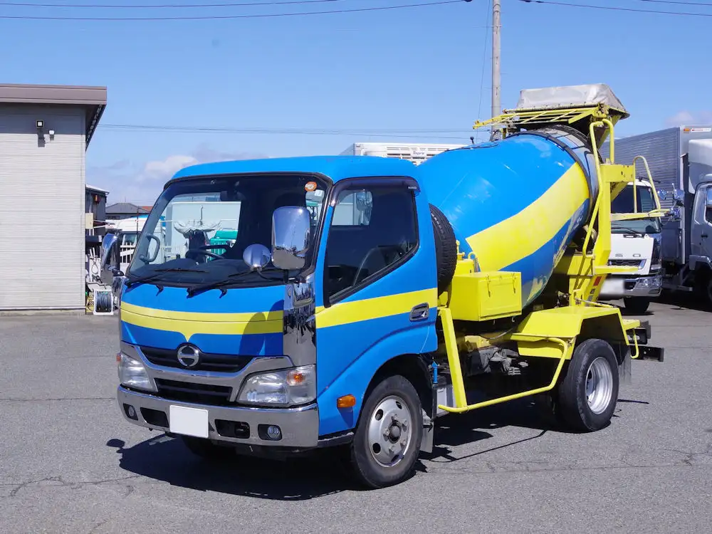 日野 デュトロ 小型 ミキサー・ポンプ TKG-XZU600E H28の中古トラック画像1