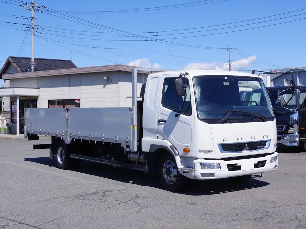 三菱 ファイター 中型/増トン 平ボディ アルミブロック ベッドの中古トラック画像2