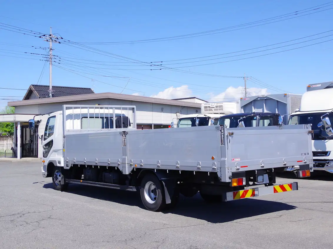 三菱 ファイター 中型/増トン 平ボディ アルミブロック ベッドの中古トラック画像5