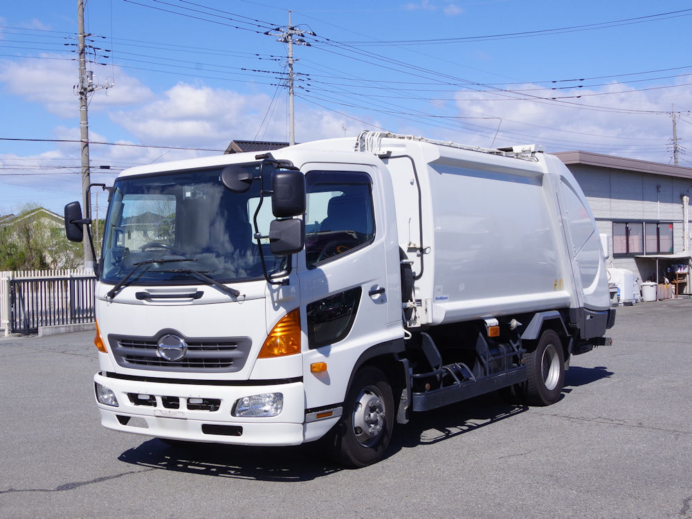 日野 レンジャー 中型/増トン パッカー車(塵芥車) BKG-FC7JEYA