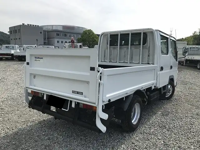 三菱 キャンター 小型 平ボディ Wキャブ パワーゲートの中古トラック画像2