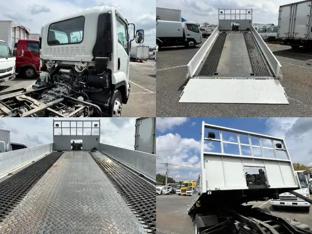 いすゞ フォワード 中型/増トン 車両重機運搬 ラジコン ウインチの中古トラック画像9