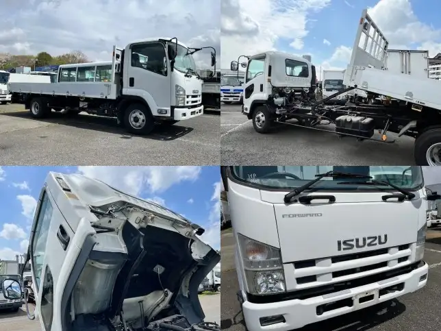 いすゞ フォワード 中型/増トン 車両重機運搬 ラジコン ウインチの中古トラック画像11