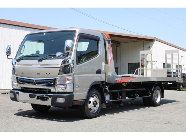 三菱 キャンター 小型 車両重機運搬 ラジコン ウインチ の中古トラック【車両No.120202】